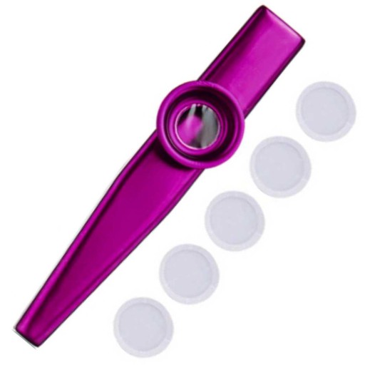 Fialová KAZOO + MEMBRÁNA zdarma, flauta kazu