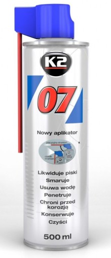 K2 07 VIACÚČELOVÉ ODSTRAŇOVANIE HRDZBY 500ML