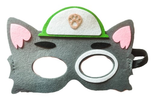 ROCKY PAW PATROL PLSTENÁ MASKA