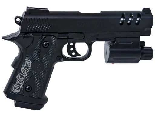 VEĽKÁ GLOCK ASG pištoľ NA 6mm GUĽKY + 5083 LASER