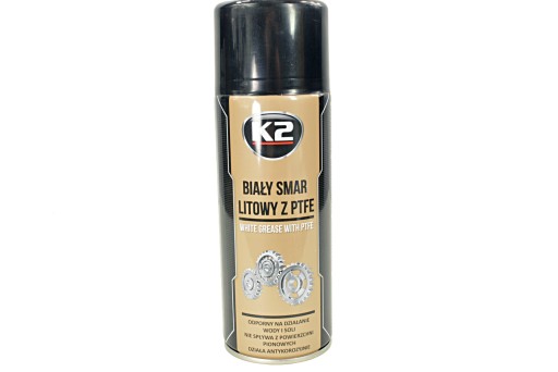 K2 BIELY LÍTIOVÝ MUK S PTFE TEFLÓNOM 400ML W121