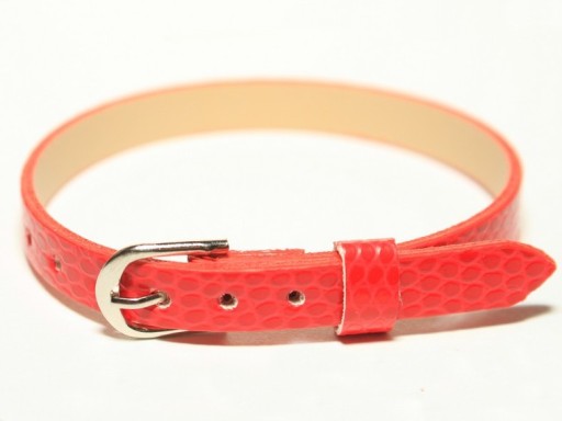 b3 náramok STRAP písmená ABECEDA červená