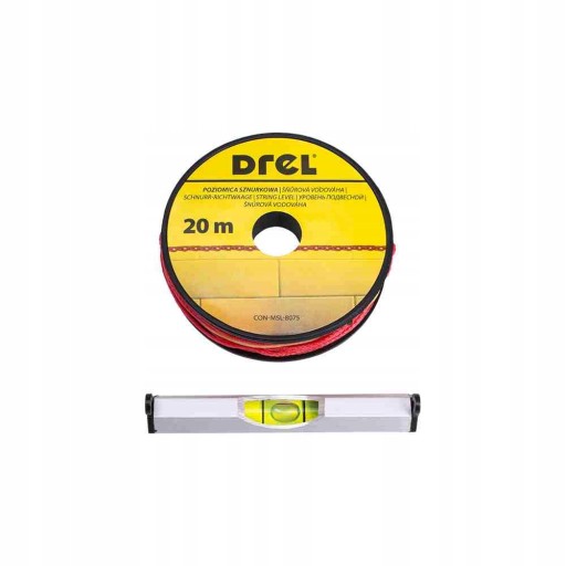 Drel String level 75mm + 20m string