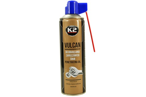 K2 VULCAN PROSTRIEDOK NA ODSTRAŇOVANIE HRDZE PRE SKRUTKY