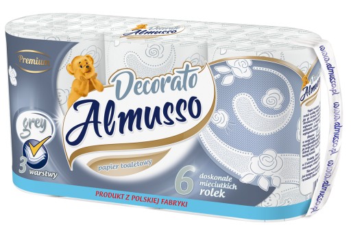 Almusso Neparfumovaný toaletný papier 6 ks.