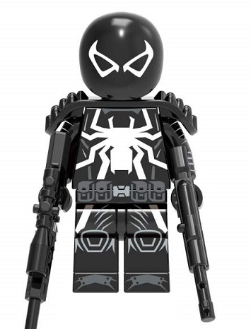 Stavebné kocky figúrka Super Hero Agent Venom