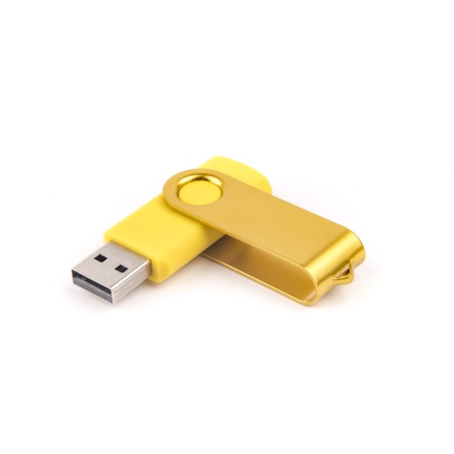 Pendrive TWISTER 2 GB s gravírovaním loga alebo textu