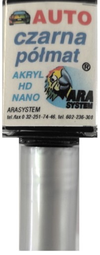 ČIERNA POLOMATNÁ ČIERNA ARA 10 ML