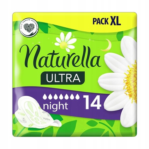 Hygienické vložky NATURELLA Ultra Night 14 ks.