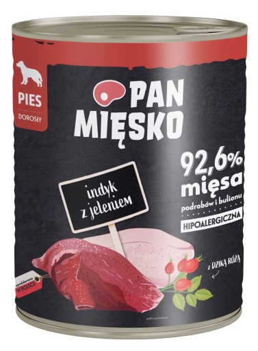 PAN MÄSO Morka s jeleňom 800g