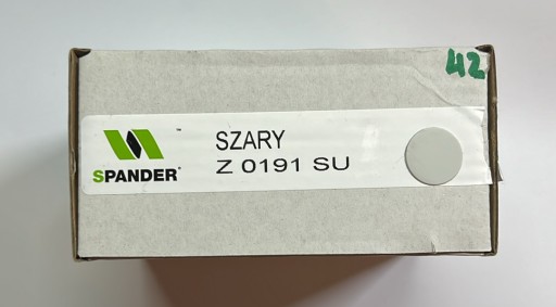 Kronospan K - 0191 SU sivá nábytková zástrčka