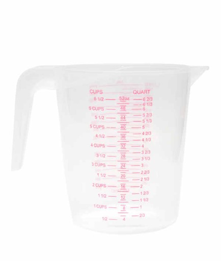 PLASTOVÁ KUCHYŇSKÁ ODMERKA 1500ML