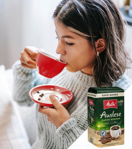 MELITTA AUSLESE GANZE BOHNEN zrnková káva 500g