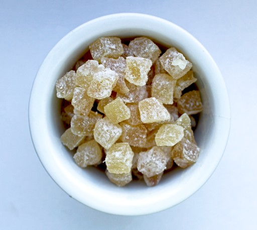 Kandizovaný zázvor kocka 100g, čerstvý, prírodný