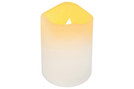 LED VLOŽKY SVIEČKY NA BATÉRIU SVIEČKU POHYBUJÚCI ČASOVAČ PLAMEŇA 9CM BIELA SVIEČKA