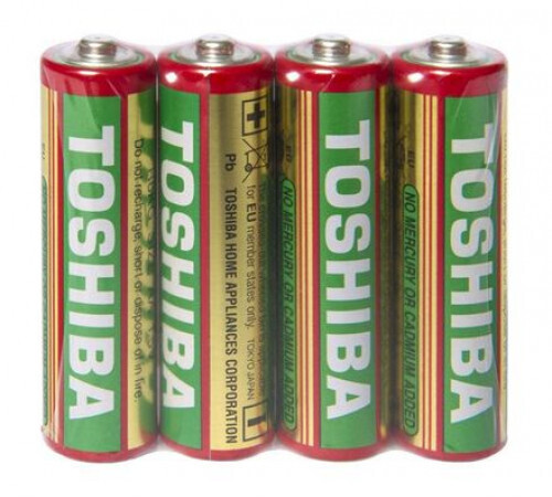 TOSHIBA HEAVY DUTY BATÉRIE R6 AA 1,5V 4ks x2