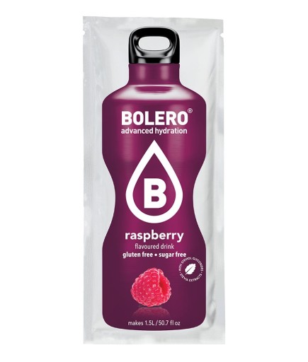 BOLERO Nízkokalorický instantný nápoj s príchuťou maliny 9 g