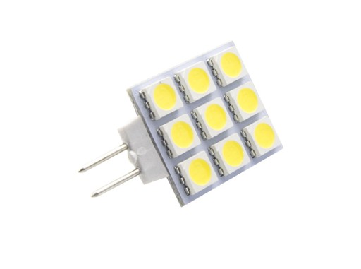 G4 9 LED SMD ŽIAROVKA 2W 12V AC/DC NEUTRÁLNY CCD