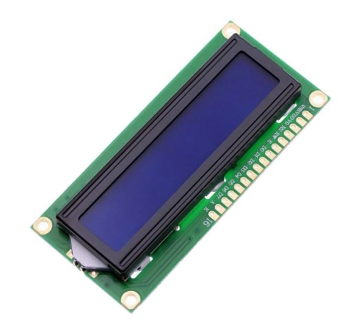 031 LCD displej 2x16 HD44780 1602 Blue Arduino