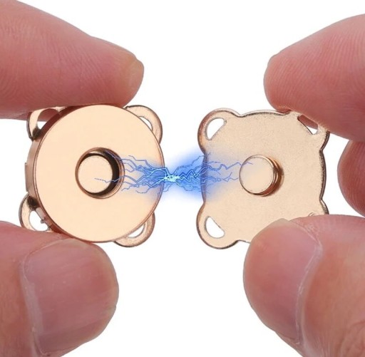 MAGNETICKÉ ZAPÍNANIE NA SAMOŠITIE 18MM STRIEBORNÉ