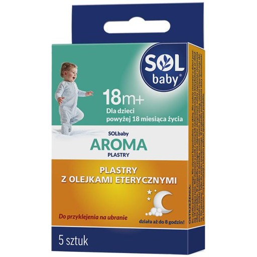 Solbaby Aroma plátky na uľahčenie dýchania 5x