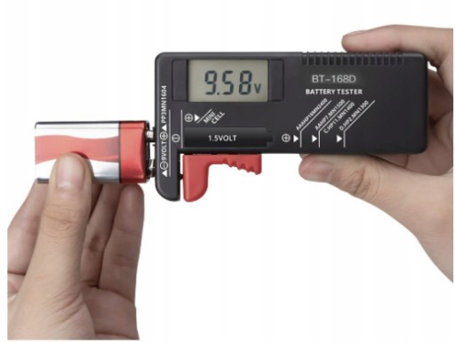 DIGITÁLNY TESTER BATÉRIÍ A AKUMULÁTOROV AAA METER
