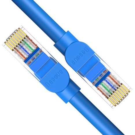 BASEUS SIEŤOVÝ KÁBEL RJ45 - RJ45 LAN ETHERNET CAT6 INTERNETOVÝ KÁBEL 2m