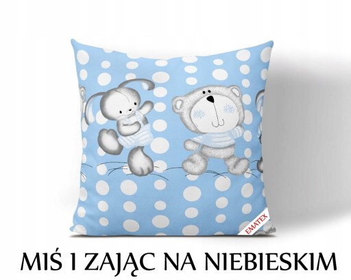 Obliečka na vankúš pre deti 40x40 BAVLNA 100%