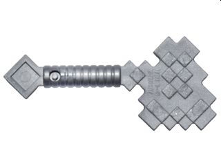 LEGO MINECRAFT - PLOCHÁ STRIEBORNÁ SEKERA 18788