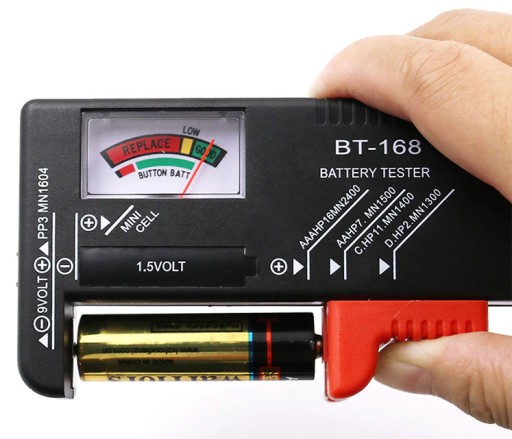 AA AAA R14 Battery Meter Battery Tester