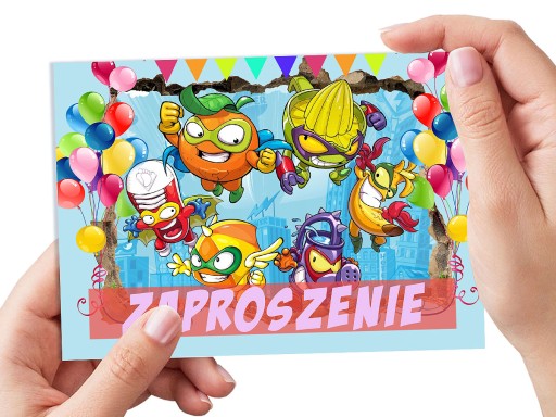 POZVÁNKA SUPER ZINGS NA NARODENINY DIEŤAŤA + OBÁLKA ZDARMA