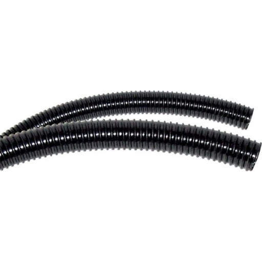 VLNITÁ hadica, čierna, pre očko čerpadla, 13 mm, 1 m