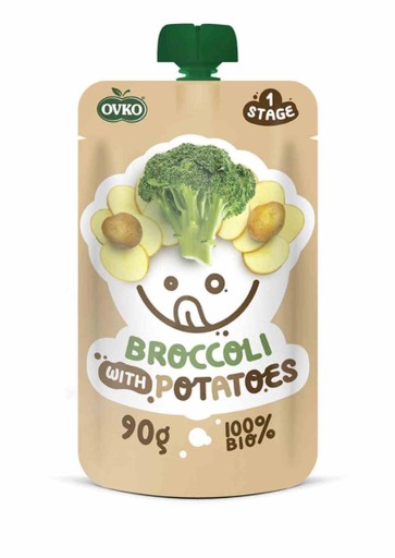 Brokolicovo-zemiakový príkrm po 6. mesiaci veku BIO 90 g