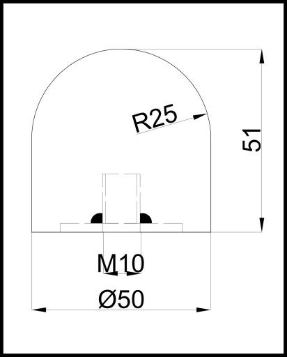 Vibroizolátor/nárazník nárazník/nárazník/noha PU M10