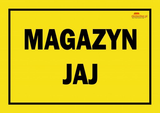 Nie 57 VÝSTRAŽNÁ TABUĽKA NA USKLADNENIE VAJEC