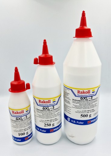 Lepidlo na montáž na drevo Rakoll D-3 500g