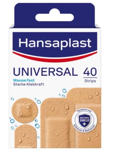 Hansaplast, Univerzálne omietky, 40 kusov