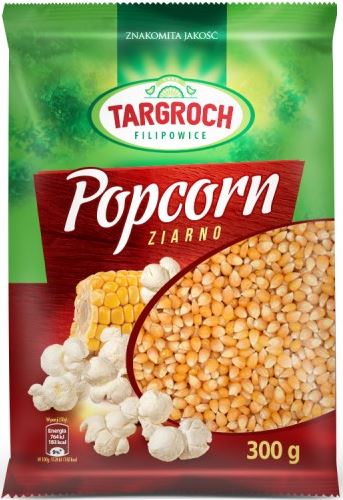 Targroch Popcorn Grain na praženie Snack Fiber 300g