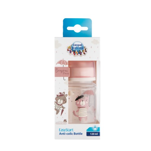 CANPOL BABIES WIDE ANTIKOLICKÁ FĽAŠA 120 ML