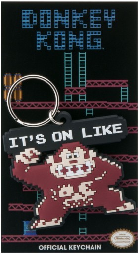 Donkey Kong It's On Ako gumená kľúčenka