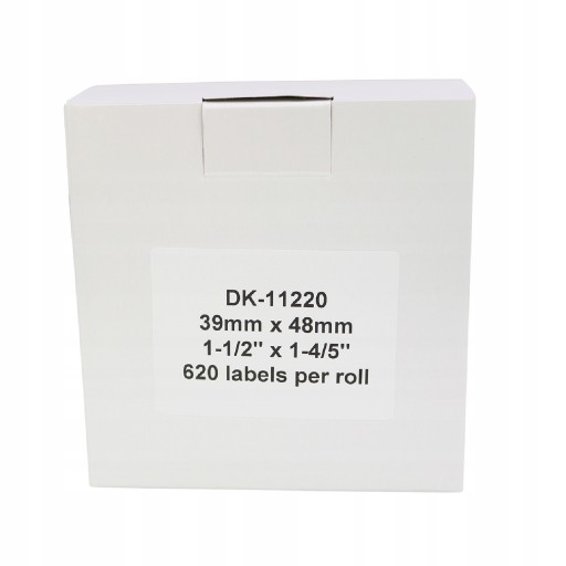 Štítky pre držiak Brother QL 39x48mm DK-11220