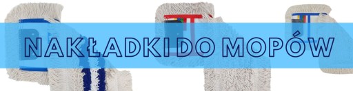 DUO Cotton System Plochý návlek na mop 40 cm