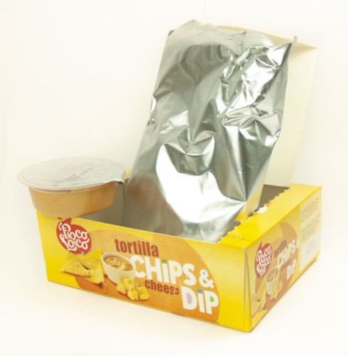 NACHO BOX Slaná nachos & syrová omáčka 170 g