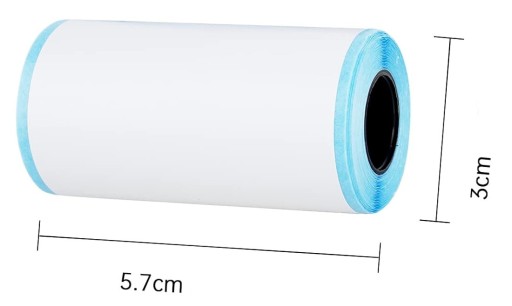 SAMOLEPIACI TERMOPAPIER do mini tlačiarne 3x ROLL STICKER ROLLERS