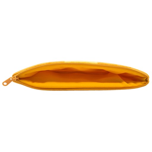 Scentco Orange Plyšové voňavé puzdro na ceruzku Tuba so zipsom