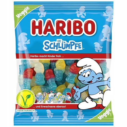 Haribo Schlumpfe Smurfs zeleninové želé 175g DE