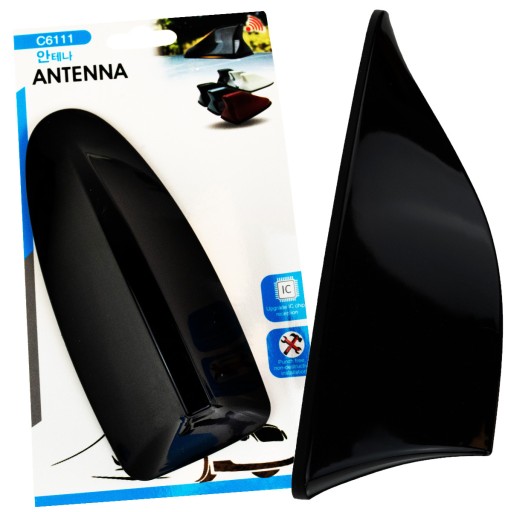 ANTENNA SHARK CAR FM, BLACK SHARK FIN
