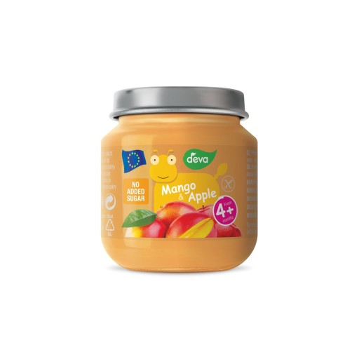 DEVA Dezert mango a jablko, 3x125g