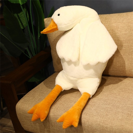 PLYŠOVÝ VANKÚŠ 50 CM VEĽKÝ MASKOT HUSA