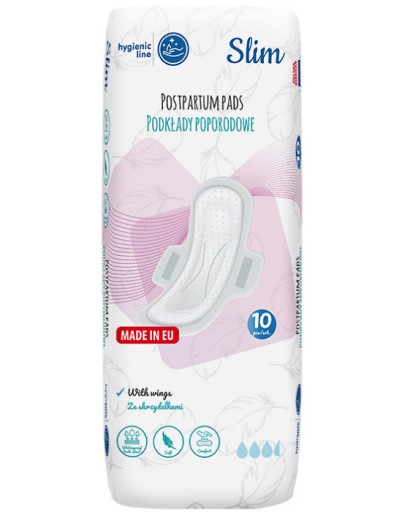 POZÓDOVÉ VLOŽKY S KRÍDLAMI HYGIENICKÉ VLOŽKY 2x10 KS